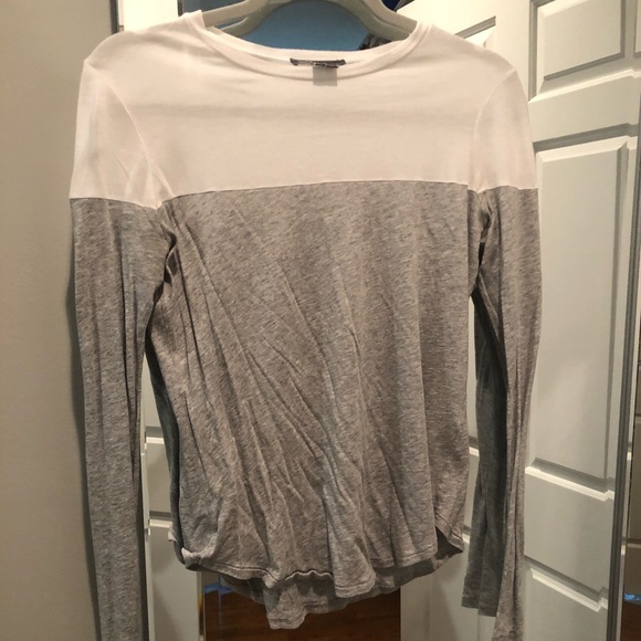 Vince Colorblock Long Sleeve Tee - Picture 2 of 5